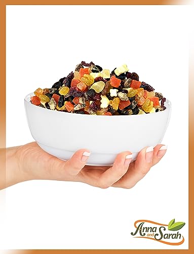 Anna And Sarah Mini Fruit Trail Mix, Dried Fruits Assortment, Healthy Snack In Resealable Bag, 5Lbs (1 Pack) #TOP1