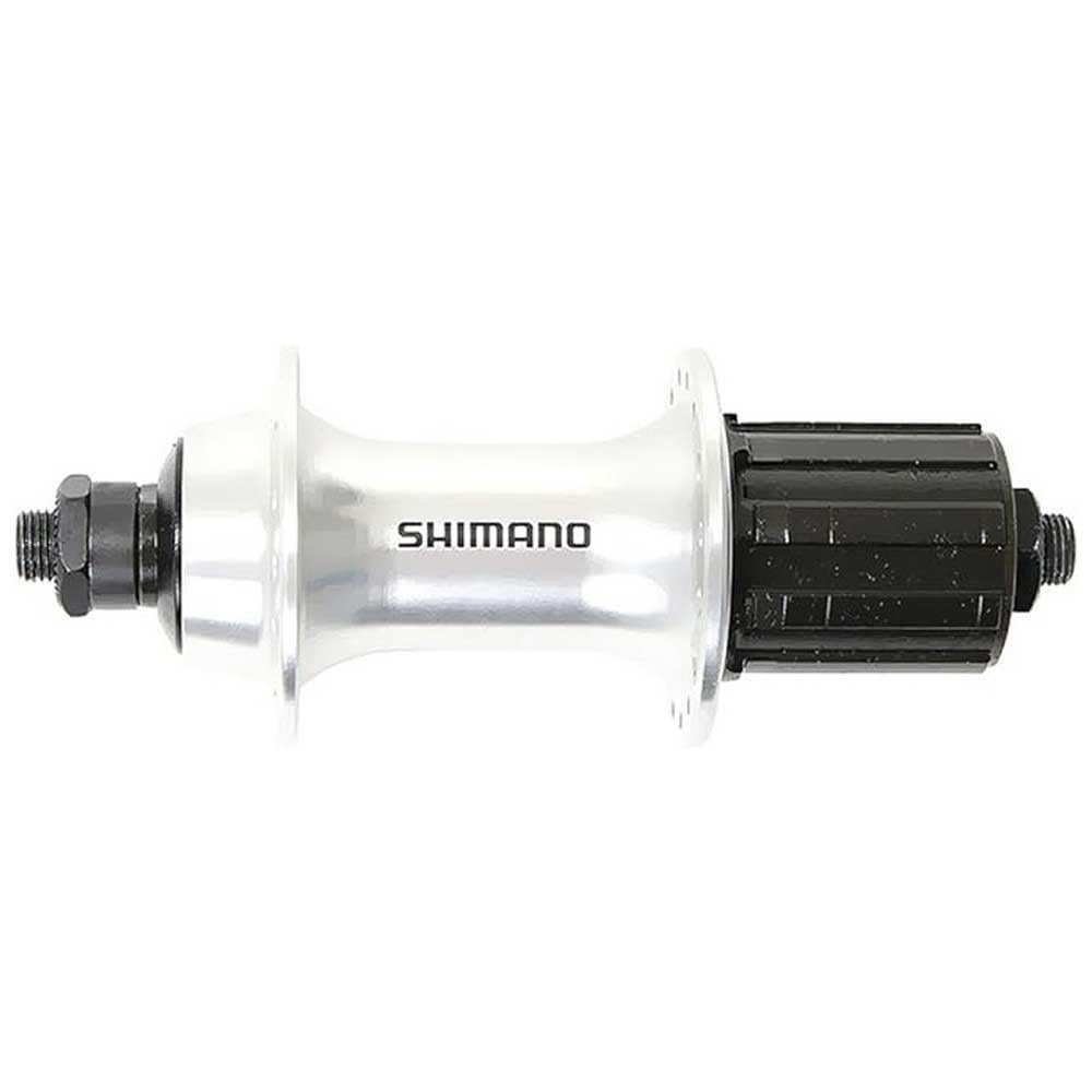 Shimano Unisex - Adult Sora Cassette Rear Wheel Hub, Silver, 36 Hole