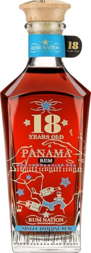 Rum Nation | Panama 18 y.o | 700 ml | 40% Vol. | Aromatische Komplexität | Leichter Rum | Noten von...