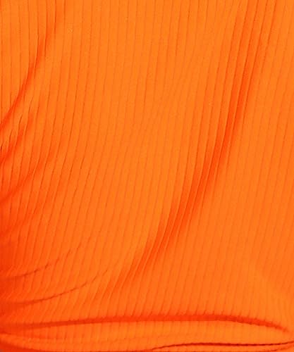 Image of POPWINGS Casual Solid Ribbed Crop Top for Women || Sleeveless Crop Top for Women || V-Neck Crop Top for Women || Women Crop Top for Summer