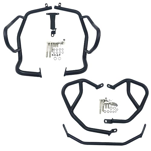 �I�[�g�o�C�G���W���K�[�h�N���b�V���^���N�o�[ �ɓK������ F850gs �ɓK������ F750gs 2018-2023 �o���p�[�㕔�����t�F�A�����O�t���[���v���e�N�^�[ �G���W���v���e�N�^�[ �t���[��(Full Set-Black)