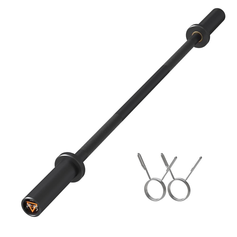 Amazon.com : 4FT Olympic Barbell Bar, 47Inch Straight Weight