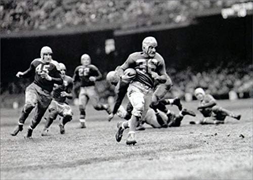 Running for Daylight : Football America Collection Masculine Birthday Card for Him : Man : Men