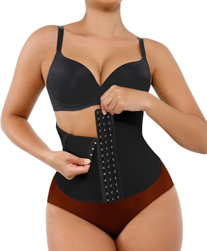 Lover-Beauty Waist Trainer Tummy Cincher XL Black