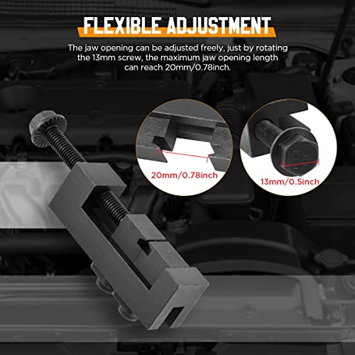 Cv Boot Clamp Pliers Labor-Saving Cv Joint Boot Clamps Removal Tool Flexible Adjustment Drive Shaft Cv Axle Boot Clamping Tool Widely Used Hose Clamp Tool Compatible With Toyota/Lexus Oem 09521-24010 #TOP3