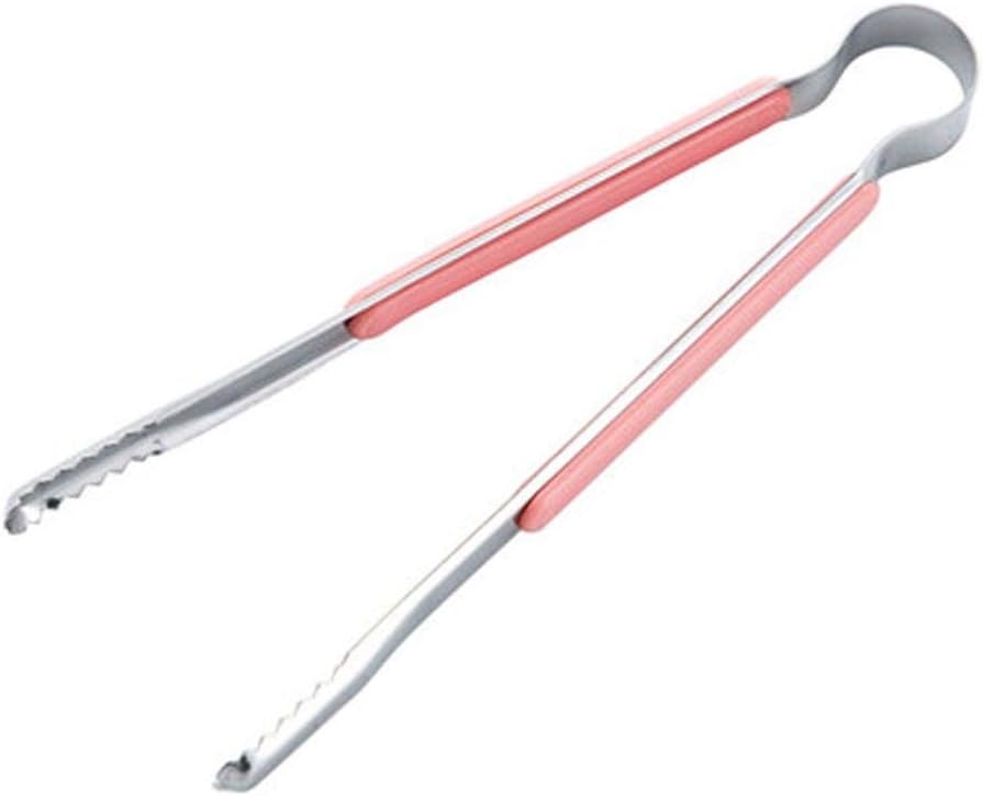 Stainless Steel Kitchen Tongs, Small Barbecue Cooking, Food, Ice and Utensils(D)