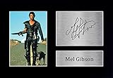 ✯ Ein Geschenk, das sie TATSÄCHLICH lieben - Kampf gegen die Bösewichte mit diesem signiert, ungerahmt, gedruckte Foto eines der verrücktesten Filmfiguren, Mel Gibson. Premier Geschenk für sie und oben vorhanden Gebende Punkte auf Sie !!