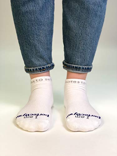 Notes To Self Socks - Daily Affirmations, Inspirational Socks For Women & Men - M #TOP2