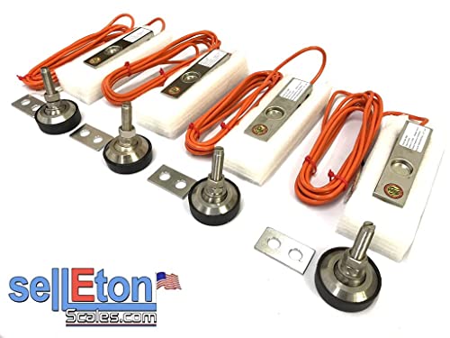 Sensor de Célula de Carga Shear Beam SellEton GX-1 4k lb miniatura 2