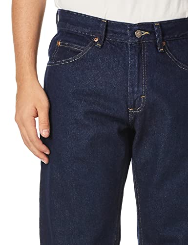 Image of Lee Men's Cotton Blend and Polyester Regular Fit Straight Leg Jeans