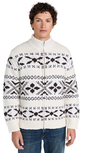 Vince Men's Fairsile Full Zip Mock Neck