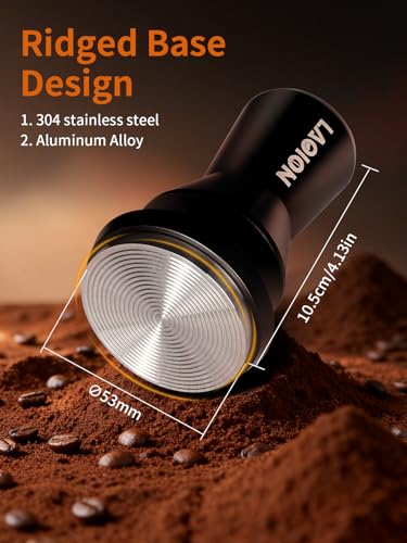 Image of 53.3mm Espresso Tamper, Coffee Espresso Accessories with Ergonomic Handle