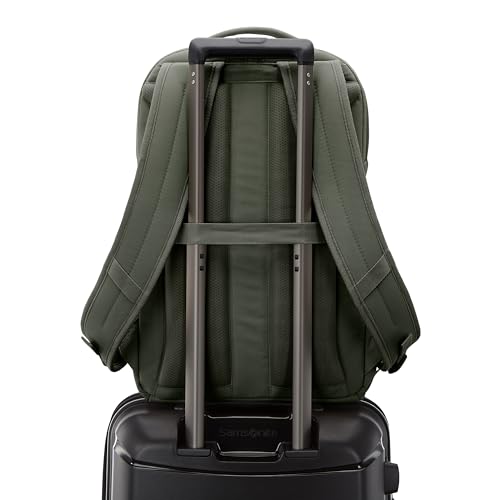 Image of Samsonite Basic Backpack, Dedicated Laptop Compartment, Stash Front Pockets and Lightweight Breathable Airmesh