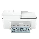 HP DeskJet 4255e Wireless All-in-One Color Inkjet Printer, Scanner, Copier, Best-for-home, 3 month Instant Ink trial included. This printer is only 2.4 ghz capable. AI-enabled (588S6A)