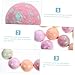 Gatuida 12pcs Vibrant Bath Balls 64g Spa Shower Relaxation Balls for Adults and Boys and Girls Assorted Colors