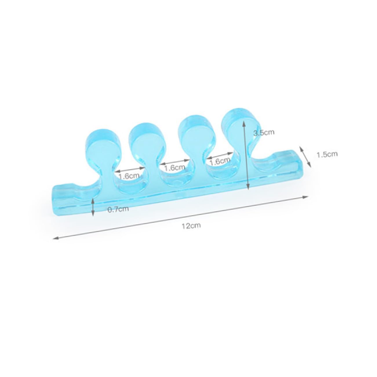 FOMIYES Men Women Toe Separators for Toe Spacers for Toe Separator Straightener Gel Toe Separator for Sports Activities