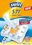 4 Swirl S71 Staubsaugerbeutel kompatibel mit Privileg Megaclean 3 von Staubbeutel-Profi®