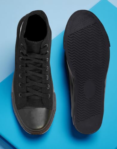 Image of Long High Top Canvas Men Sneakers