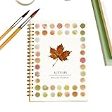 Texture résistante à froid : fabriqué par un véritable processus de presse à froid, notre carnet de croquis d'artiste à spirale maintient son intégrité lors des méthodes humides et humides et des lavages intensifs, des boucles ou des infiltrations. Sa surface polyvalente convient aux travaux de détail et aux techniques lâches.