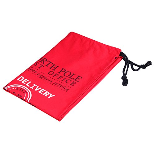 Oumai Extra Large Drawstring Santa Sack | Personalized Jumbo Santa Bags For Storing, Holiday Presents, Stocking Stuffers Or Decorations #TOP3