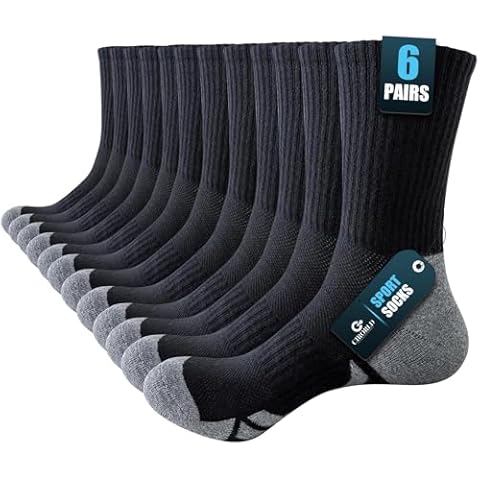Circorld Men's Comfortable Sports Socks Cover