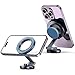 Metal Plate w/3M Adhesive fo r Magnetic Car Mount Cell Phone Magnet Holder GPS Tablet Holder in Four Color 8 Pack – Black, Silver, Gold, Rose Gold 4 Rectangular 4 Round