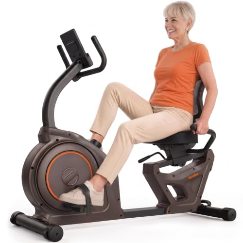 Niceday Liegeergometer für Senioren & Reha 150kg Belastbar & 90% Vormontiert. Leiser Heimtrainer Tiefer Einstieg 16 Stufen Ergonomischer Sitz & Rückenlehne Geschenk für Mama & Papa