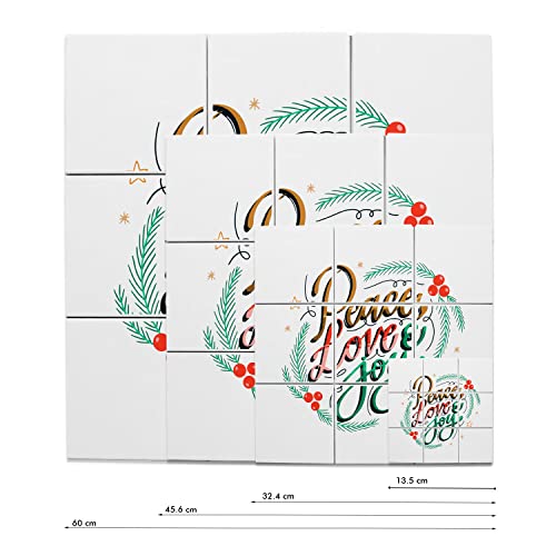 Carreaux céramique décoratif pour une table de Noël chaleureuse - 2