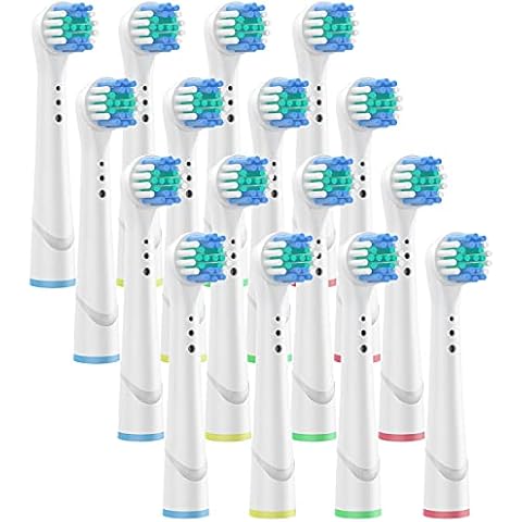Replacement Toothbrush Heads for Oral B Electric Precision Clean Compatible with Oralb Brush Heads - 16 Pack Cover