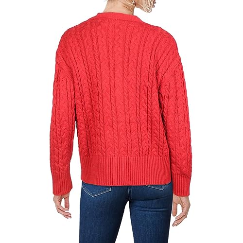 Image of Anne Klein Women's Cable Cardigan W Jewel Buttons