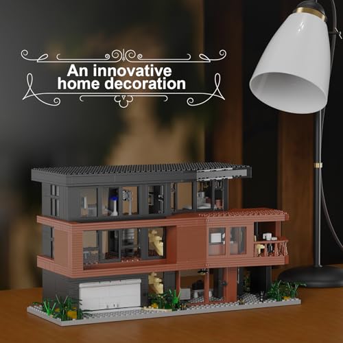 Millionspring F-C9771 Cullen House Building Set Compatible With Lego Architecture Blocks Romance Films Fans Vampyre House Creative Present thumb #4