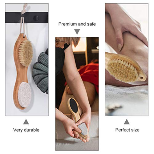 Minkissy Professionele Pedicure Gereedschap Voet Puimsteen Voet Eelt Remover Voet Massage Borstel Voetvijl Rasp… - Afbeelding 8