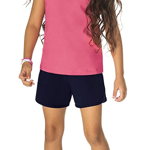 Shorts Básico Infantil Feminino Rovitex Kids Azul 3