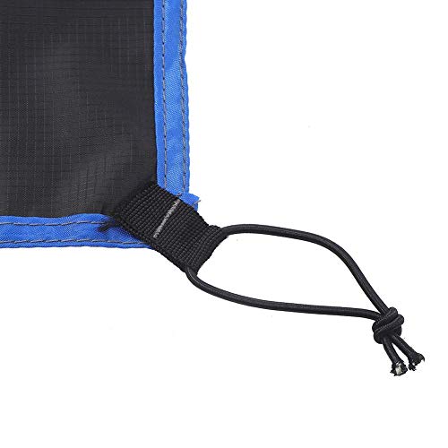 Com cordas de fixação, guarda-sol/cobertor de chuva para praia, tapete leve à prova de umidade, tape