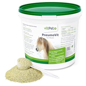 VitPet+ PneumoVit Ergänzungsfuttermittel für Pferde 1,2 kg