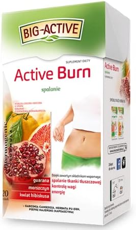 Big Active La Karnita Active Burn Spalanie with pu-erh and Yerba Mate 20 teabags