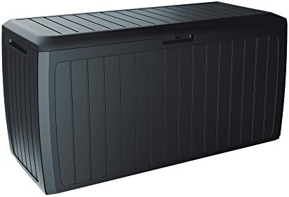 Prosper Plast MBBD290 119 x 48 x 60 cm Boxe Board Garden Container - Anthracite