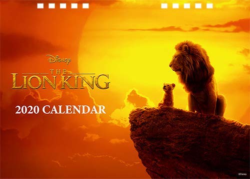 JAPANESE CALENDAR Lion King The 2020 Desktop Calendar Desk