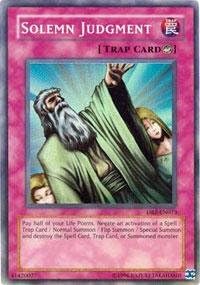 Yu-Gi-Oh! - Solemn Judgment (DB2-EN073) - Dark Beginnings 2 - Unlimited Edition - Super Rare