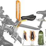 UrRider Child Bike Seat, Front Mount Kids Bike Seat,Fit Mountain Bikes, Cruiser Bikes, Folding Bikes, Ultra Light,Portable, Tool-Free, Quick-Release,Toddler Bike Seat for 2-6 Years(up to 60lbs)