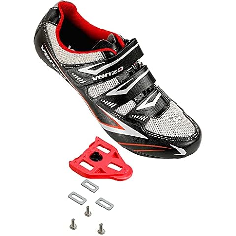 Venzo Women's Cycling Shoes with Cleats Cover