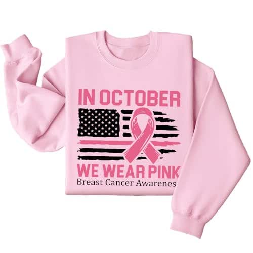 Breast Cancer Awareness TShirt, Pink Ribbon Shirt, In