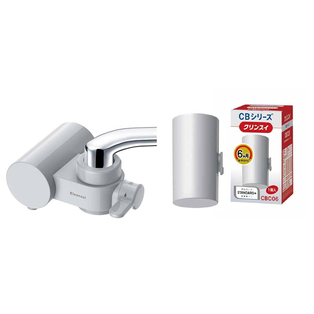 浄水器 蛇口タイプ 本体＋カートリッジ2本セット タカギ takagi