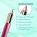 iMusthav 2 in 1 Eyebrow and Facial Hair Remover for Women Painless Electric Razor Epilator Trimmer Shaver with 18K Gold-Plated, USB Rechargeable, 360° LED for Flawless Eyebrow and Face Hair Removal