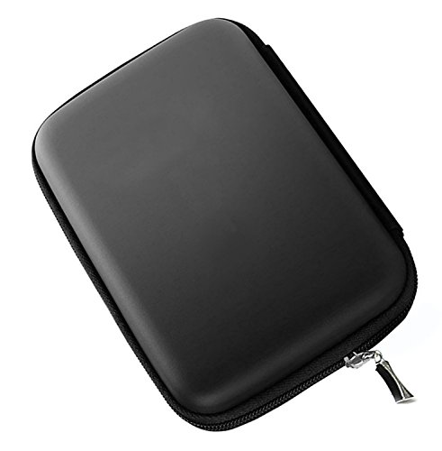 Hosaire Funda para Disco Duro Externo 2.5" para WD Western Digital My Passport Ultra Elements/Toshiba Canvio Basics/Seagate Backup Plus Slim portátil 1TB 2TB USB 3.0 (Negro)