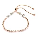 molton wasserdicht manor Dieses exquisite, erweiterbare Freundschafts-Perlen-Armband aus rosafarbenem 925er-Sterlingsilber ist eine feine italienische Handwerksarbeit.