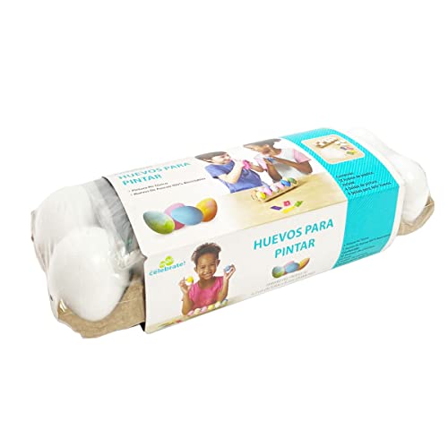El Mejor Listado de Pascua los 5 más buscados. 44 Huevos De Pascua Con Tinta Para Pintar DIY, 12 Huevos de Plastico Didacticos, Manualidades Busqueda de Pascua