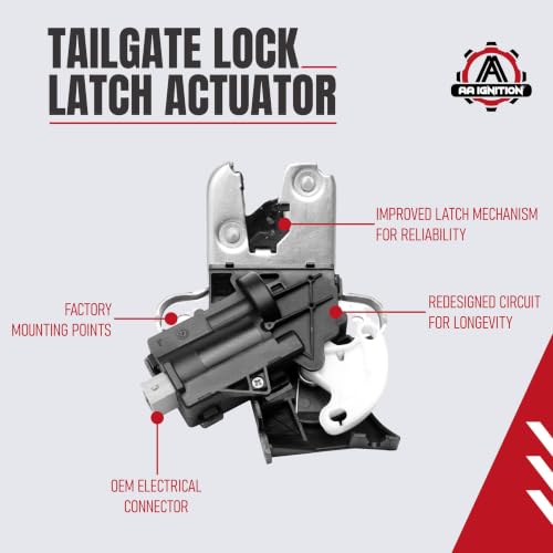 Image of Power Door Lock Actuator 4 Pcs - Compatible with Cadillac, Chevrolet, GMC - Escalade, Escalade ESV, Escalade EXT, Avalanche, Silverado 1500, Silverado 2500 HD - Door Lock Actuator Motor - 2007-2009