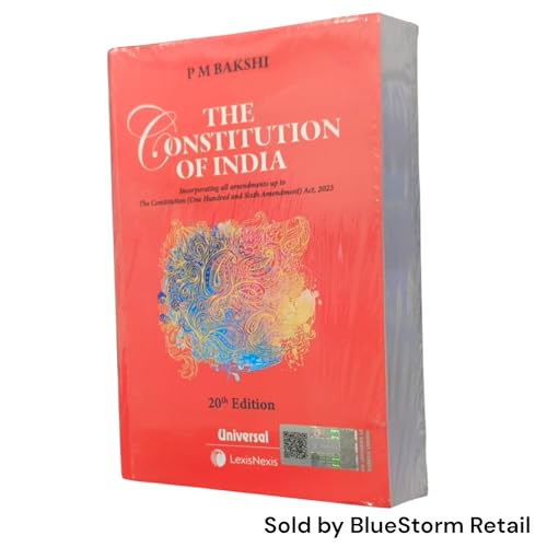 Image of Constitution of India By P M Bakshi - 20th Edition 2025