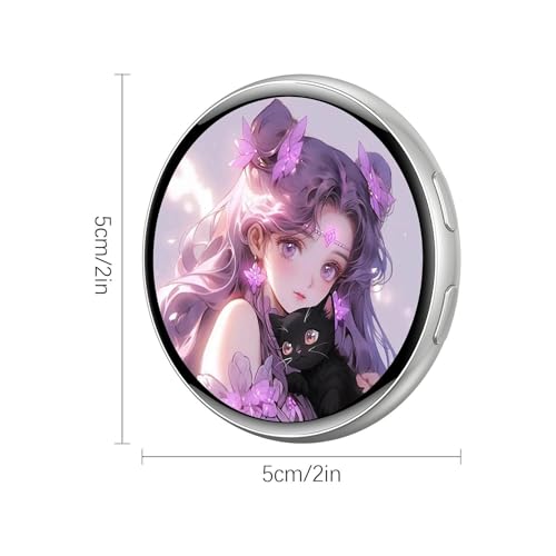 Insignia de anime inteligente con pantalla táctil HD recargable portátil 6